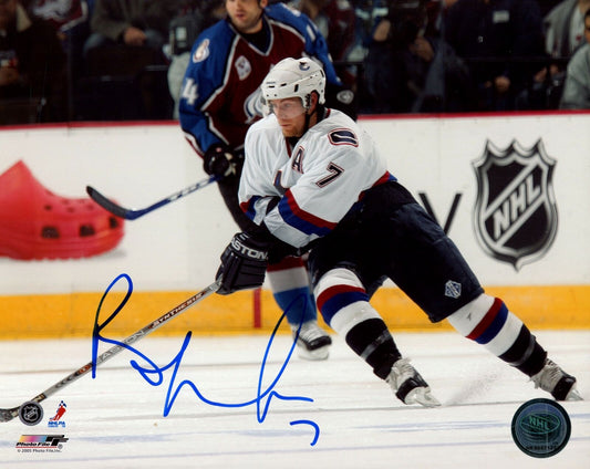 Brendan Morrison Vancouver Canucks Signed/Autographed 8x10 Photo 152990
