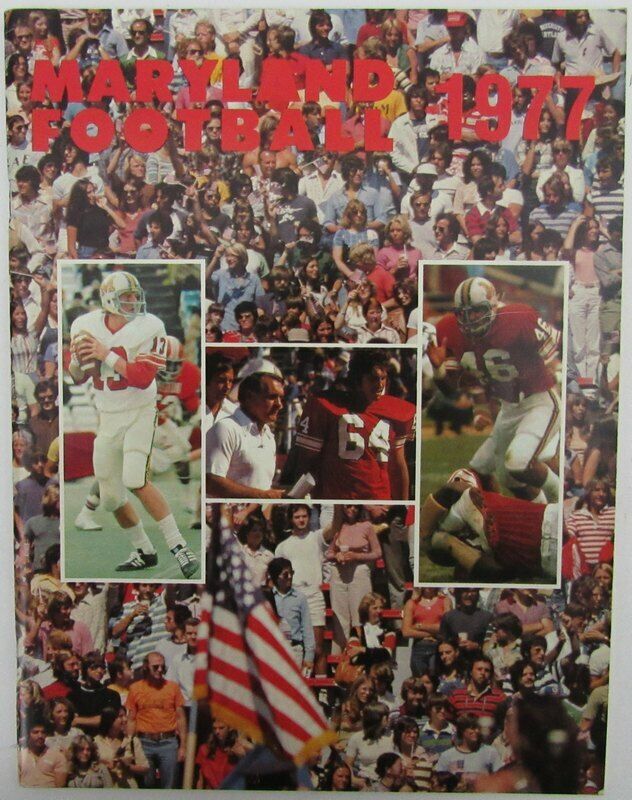 1977 University of Maryland College Football Yearbook 143304