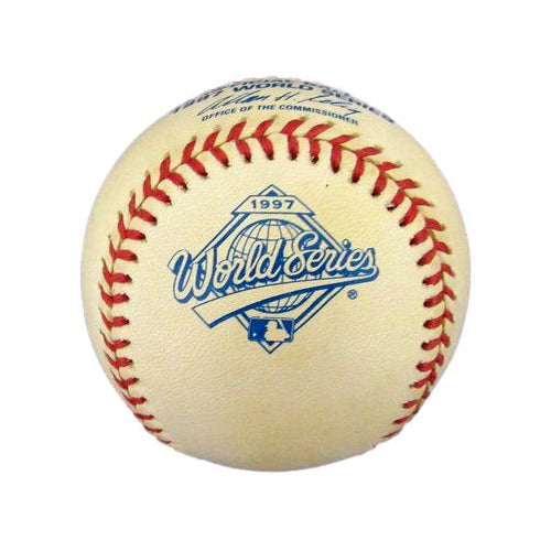 Gary Sheffield Signed/Auto 1997 World Series Baseball Marlins PSA/DNA 190572