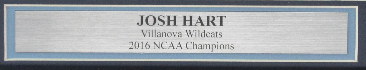 Josh Hart Signed/Auto 8x10 Photo Villanova Wildcats Framed JSA 189449