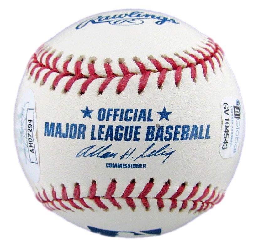 Jason Bay Autographed/Inscribed "04 NL ROY" OML Baseball Pirates JSA 182612