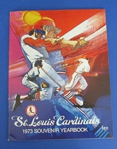 Vintage 1973 St. Louis Cardinals Official Souvenir Yearbook 125086