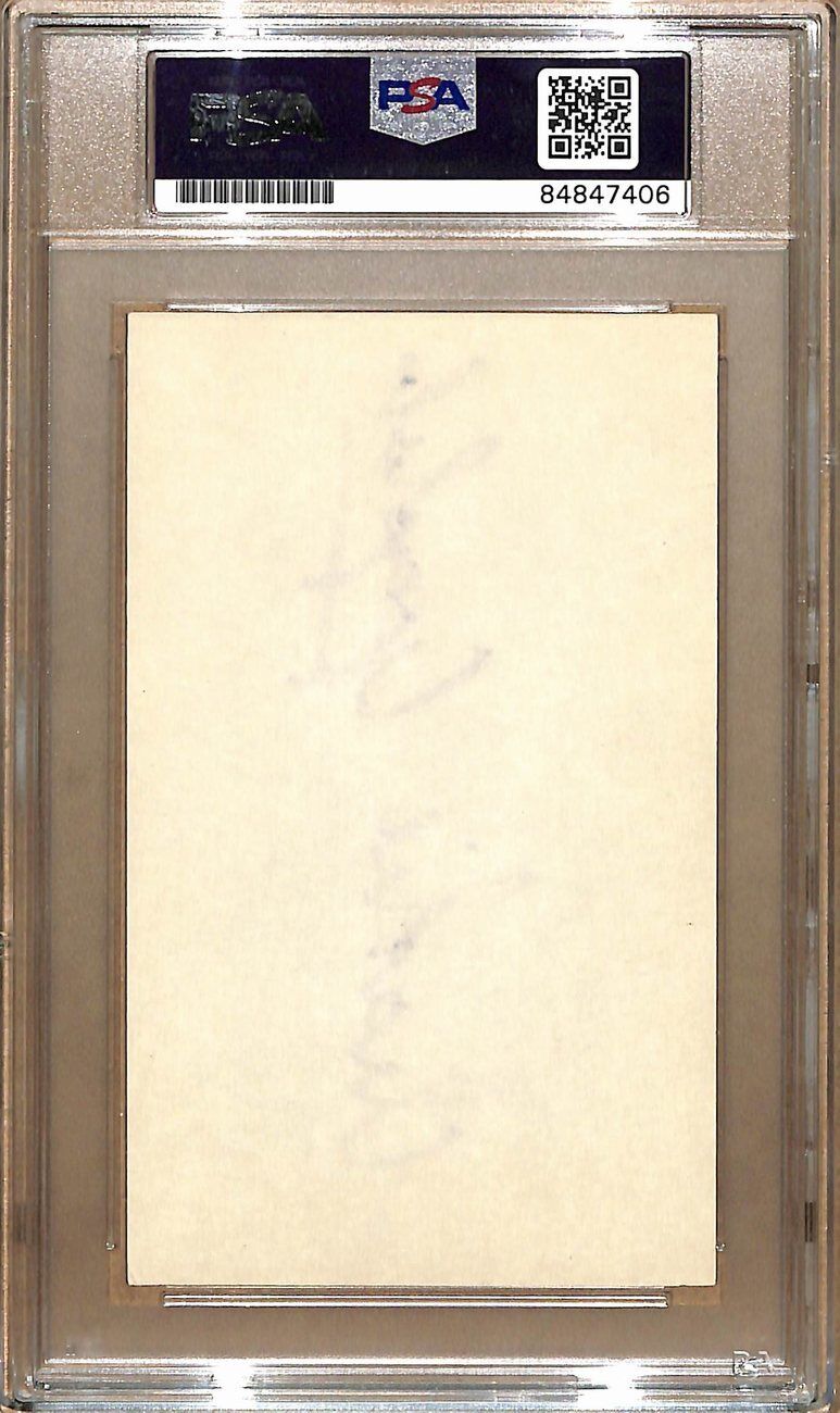 Charlie Gogolak Autographed 3x5 Index Card Washington Redskins PSA/DNA 179084