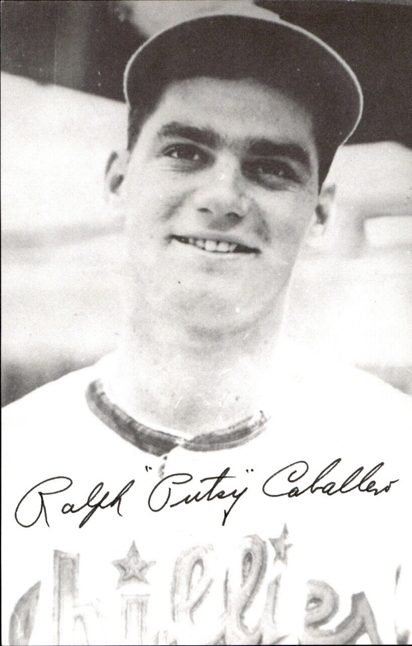 Putsy Caballero Phillies Signed/Autographed 3x5 Photo 178104