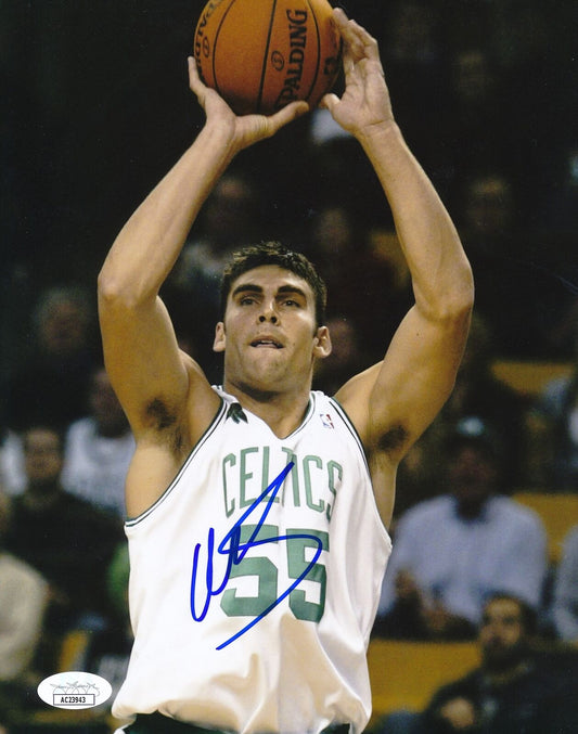 Wally Szczerbiak Autographed 8x10 Photo Boston Celtics JSA