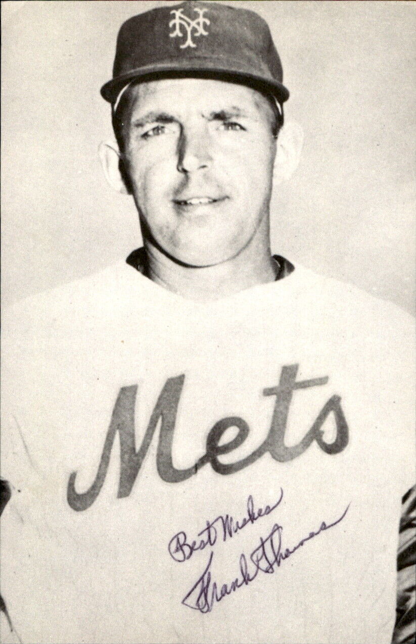Frank Thomas New York Mets Signed/Autographed 3x5 Photo 179265
