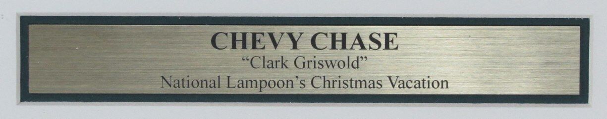 Chevy Chase Autographed 11x14 Photo "Christmas Vacation" Framed JSA