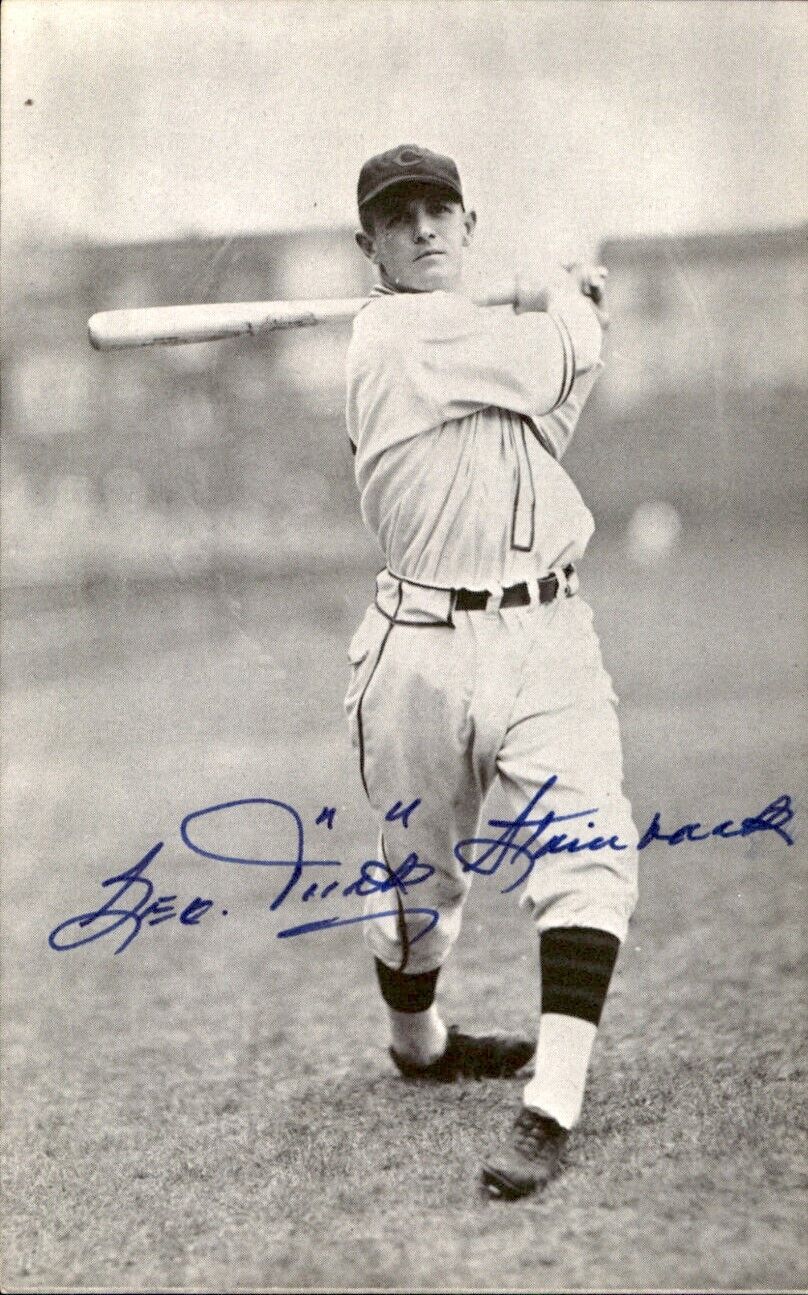 Tuck Stainback Cubs d. 1992 Signed/Autographed 3x5 Photo 179227