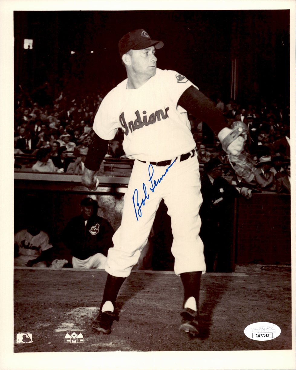 Bob Lemon HOF Signed/Autographed 8x10 Photo Cleveland Indians JSA 191348