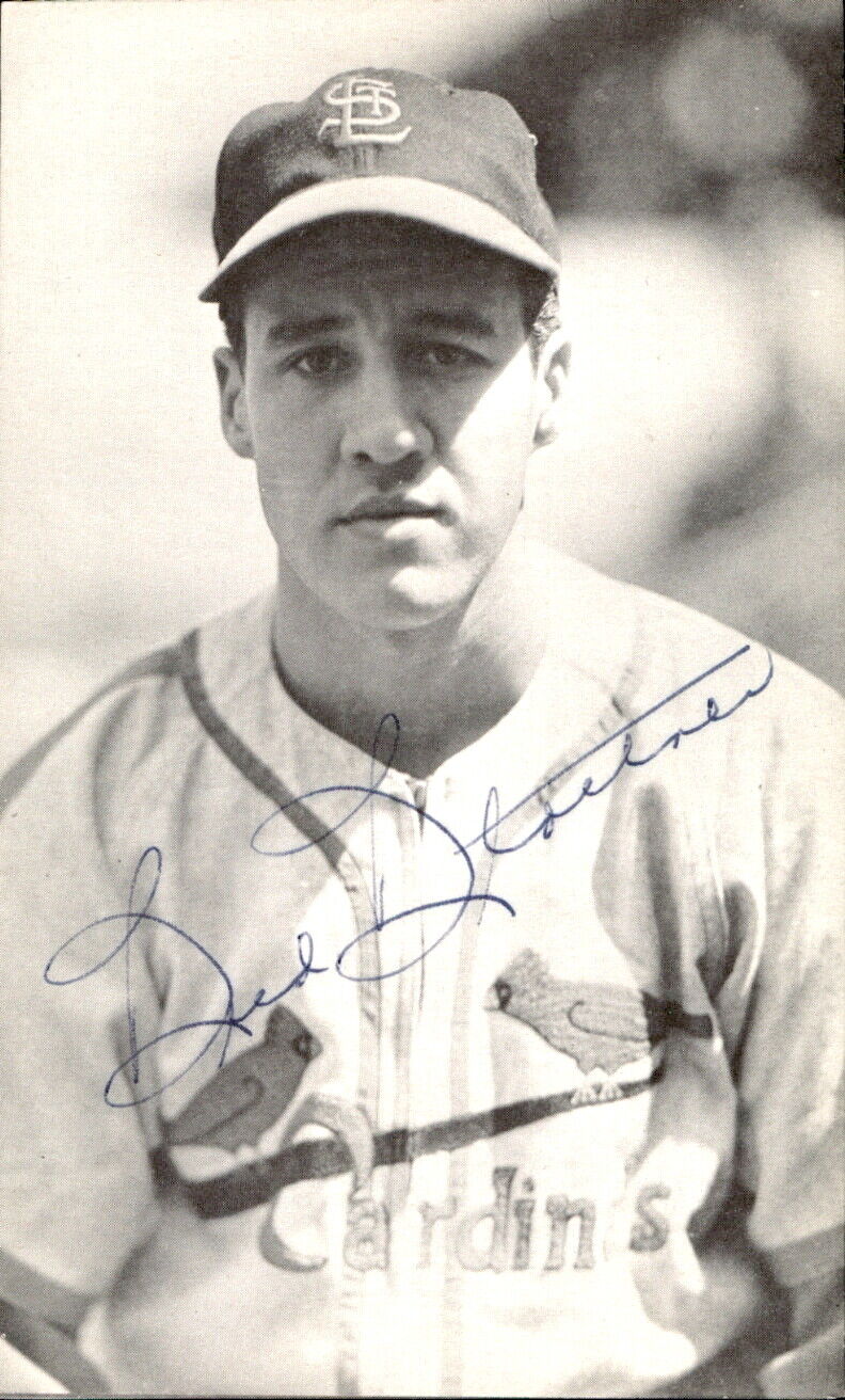 Buddy Blatner Cardinals d. 2009 Signed/Autographed 3x5 Photo 177959