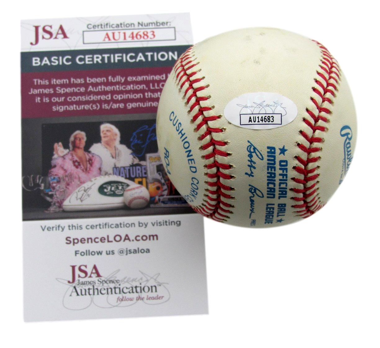 Fred Lynn Signed/Autographed OAL Baseball Boston Red Sox JSA 190023