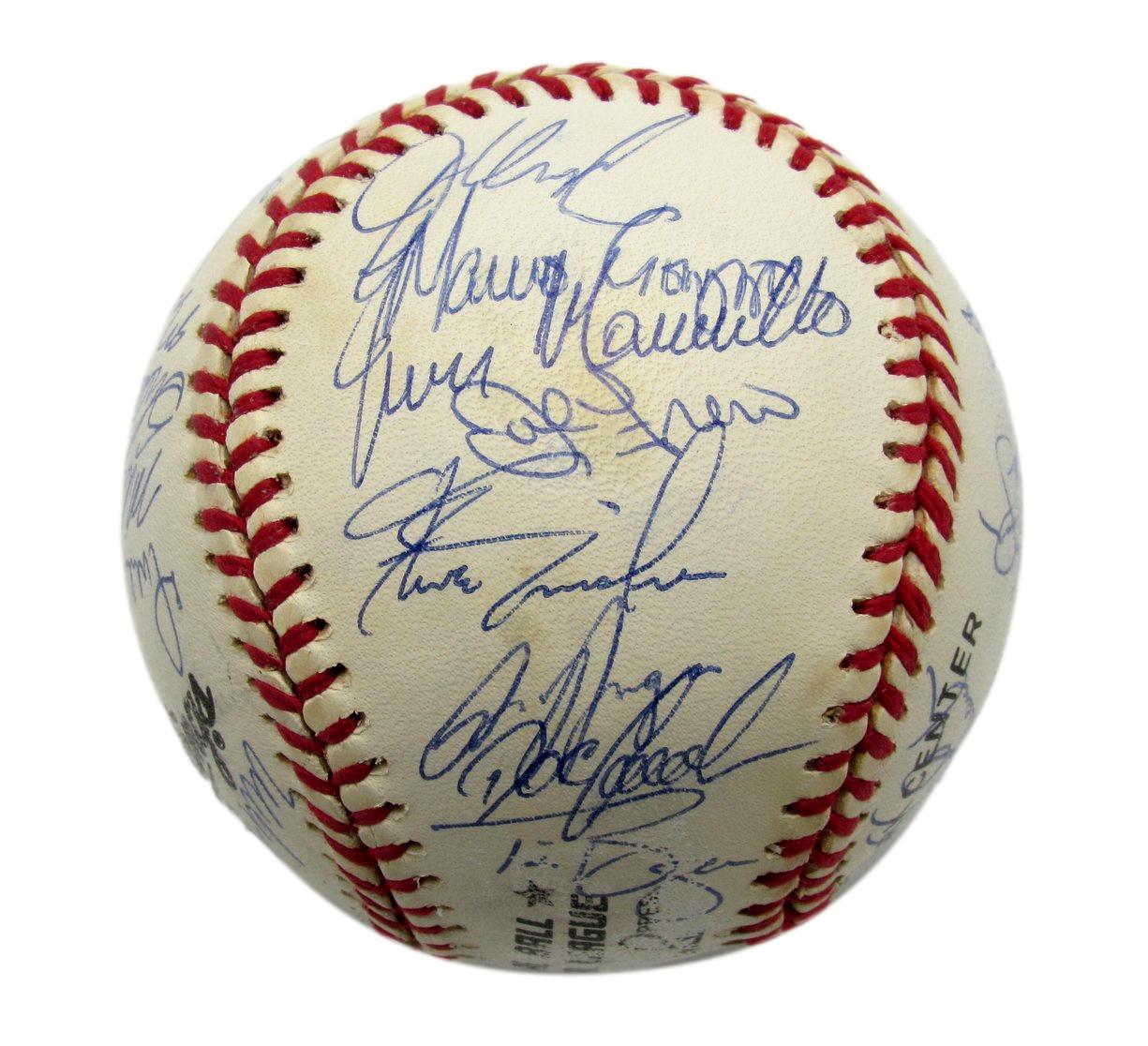 1994 Mets Team Autographed by 30 Green Saberhagen Kent ONL Baseball 182808