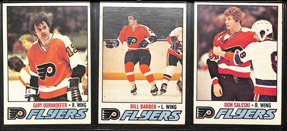 Lot of (12) 1977-78 O-Pee-Chee OPC Hockey Flyers Cards 192481