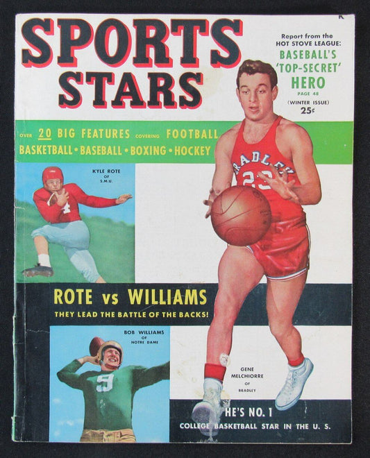 1950 Sports Stars Magazine Gene Melchiorre Kyle Rote Bob Williams