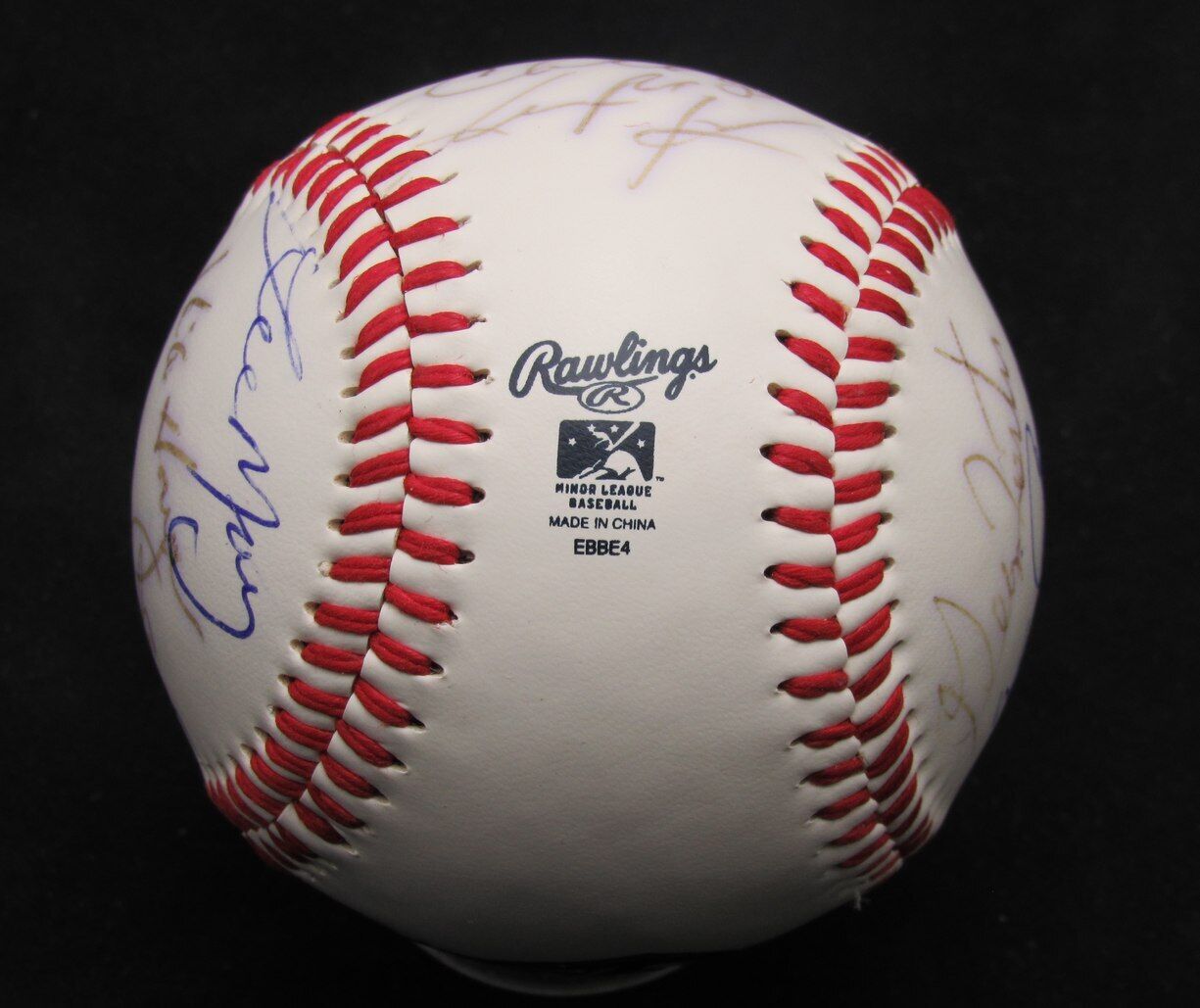 2010 Indians Fantasy Camp Multi-Autographed ML Baseball Cleveland Indians