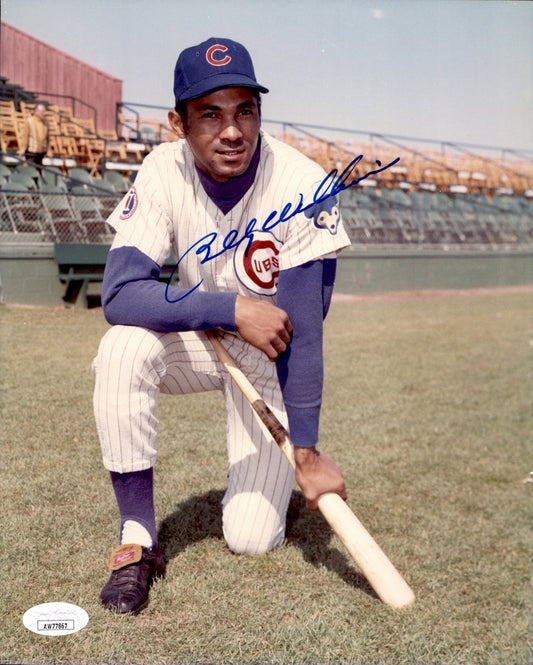 Billy Williams HOF Signed/Autographed 8x10 Photo Chicago Cubs JSA 191077