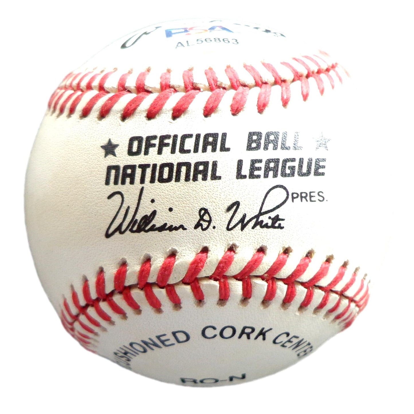 Price West Signed OAL Baseball 1954-56 Negro Minor League PSA/DNA 176990