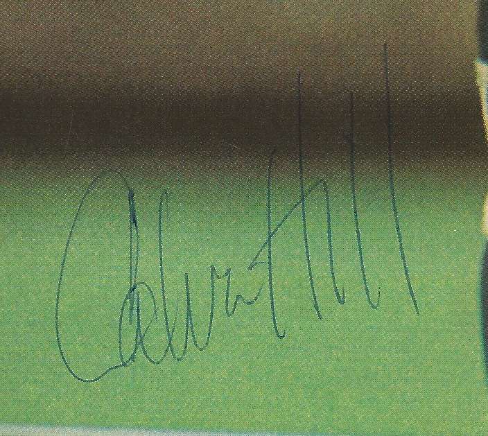 Calvin Hill Dallas Cowboys Signed/Autographed 8x10 Magazine Photo 150090