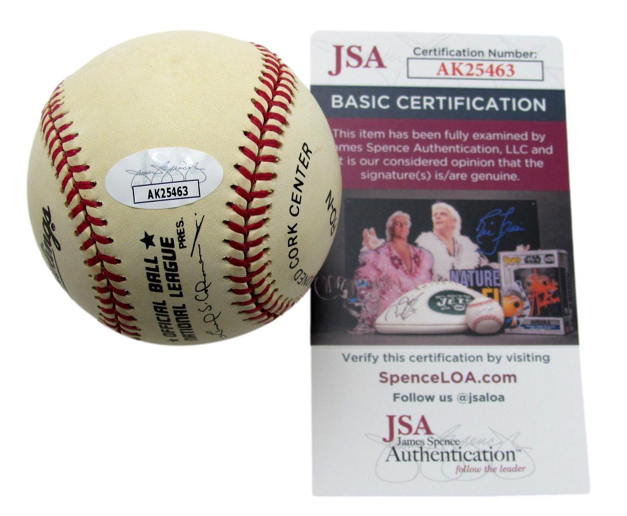 Phil Niekro HOF Autographed ONL Baseball Atlanta Braves JSA 180600