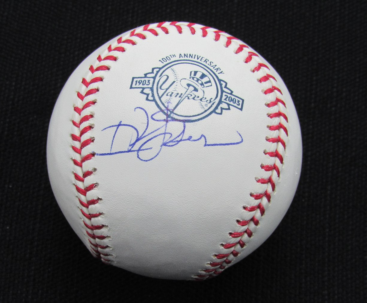 Ivan DeJesus Signed/Auto Yankees 100th OML Baseball MAB 187012