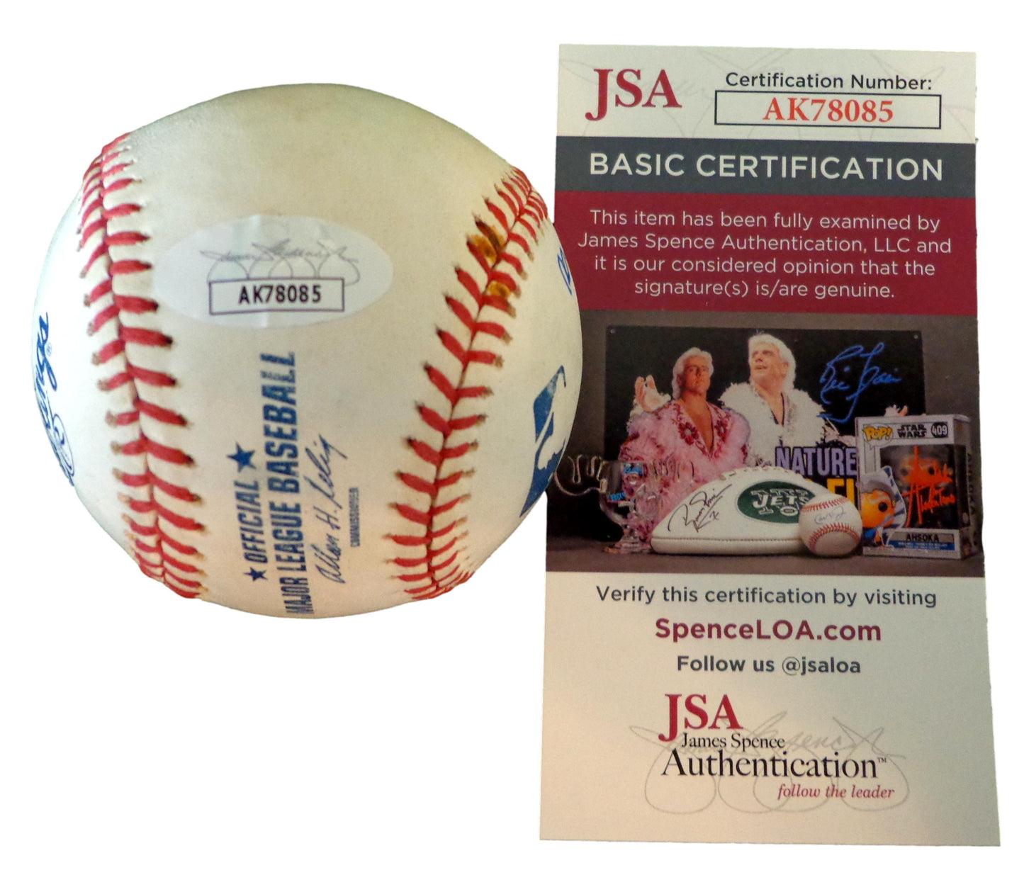 Pedro Martinez HOF Autographed/Inscribed OML Baseball Boston Red Sox JSA 180384
