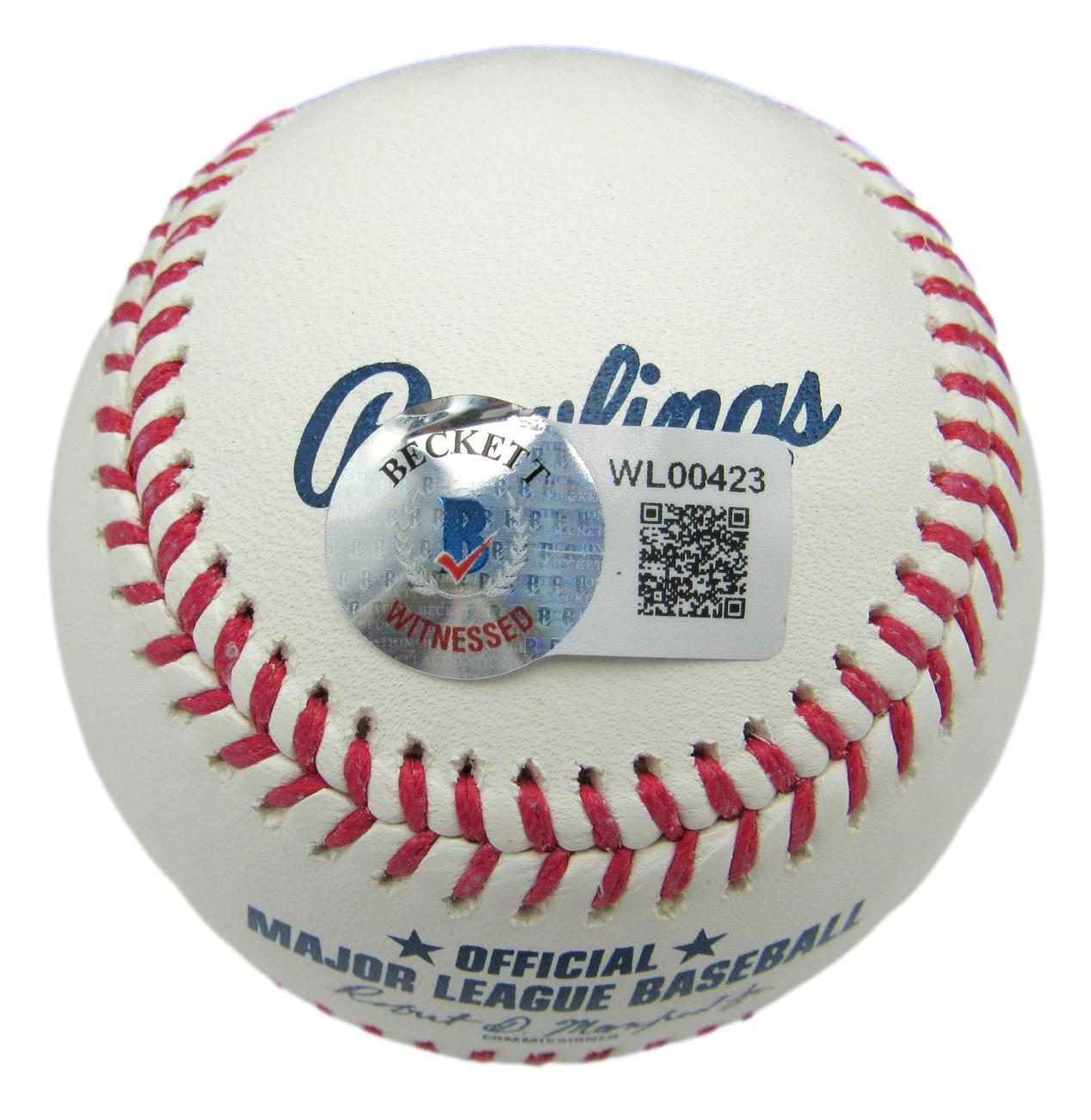 Vladimir Guerrero Jr. Signed/Autographed Blue Jays OML Baseball Beckett 159288