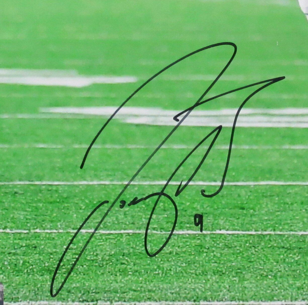Joe Burrow Autographed 16x20 Photo Bengals Framed Fanatics 181157
