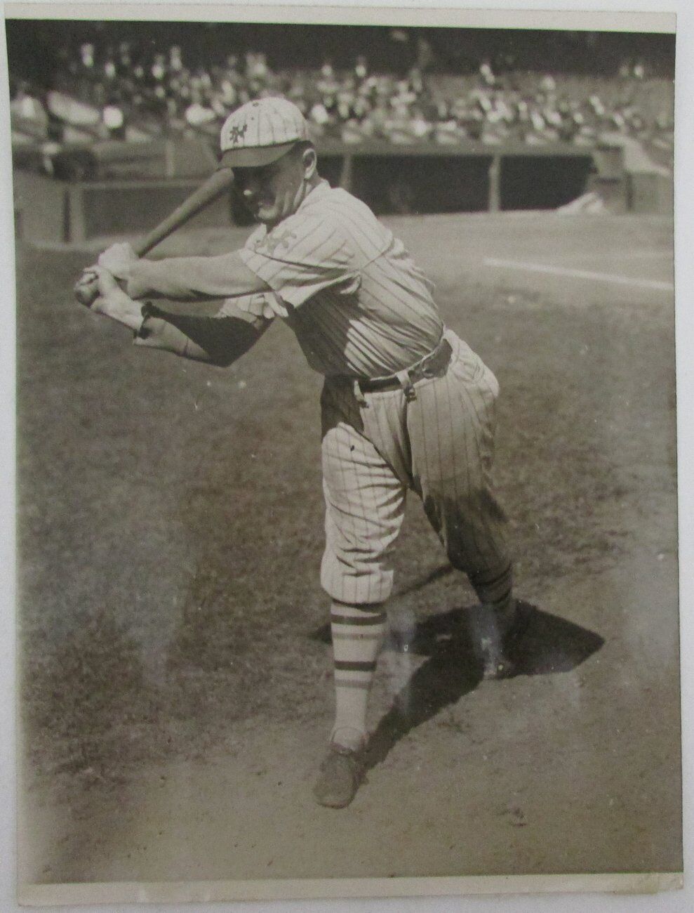 ROSS YOUNGS 1920s New York Giants HOF Wire/Press 6x8 HOF Photo RARE 155100