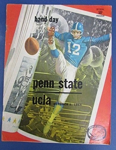 Vintage 10/2/1965 Penn State Nittany Lions V. UCLA Bruins Program Paterno 126700
