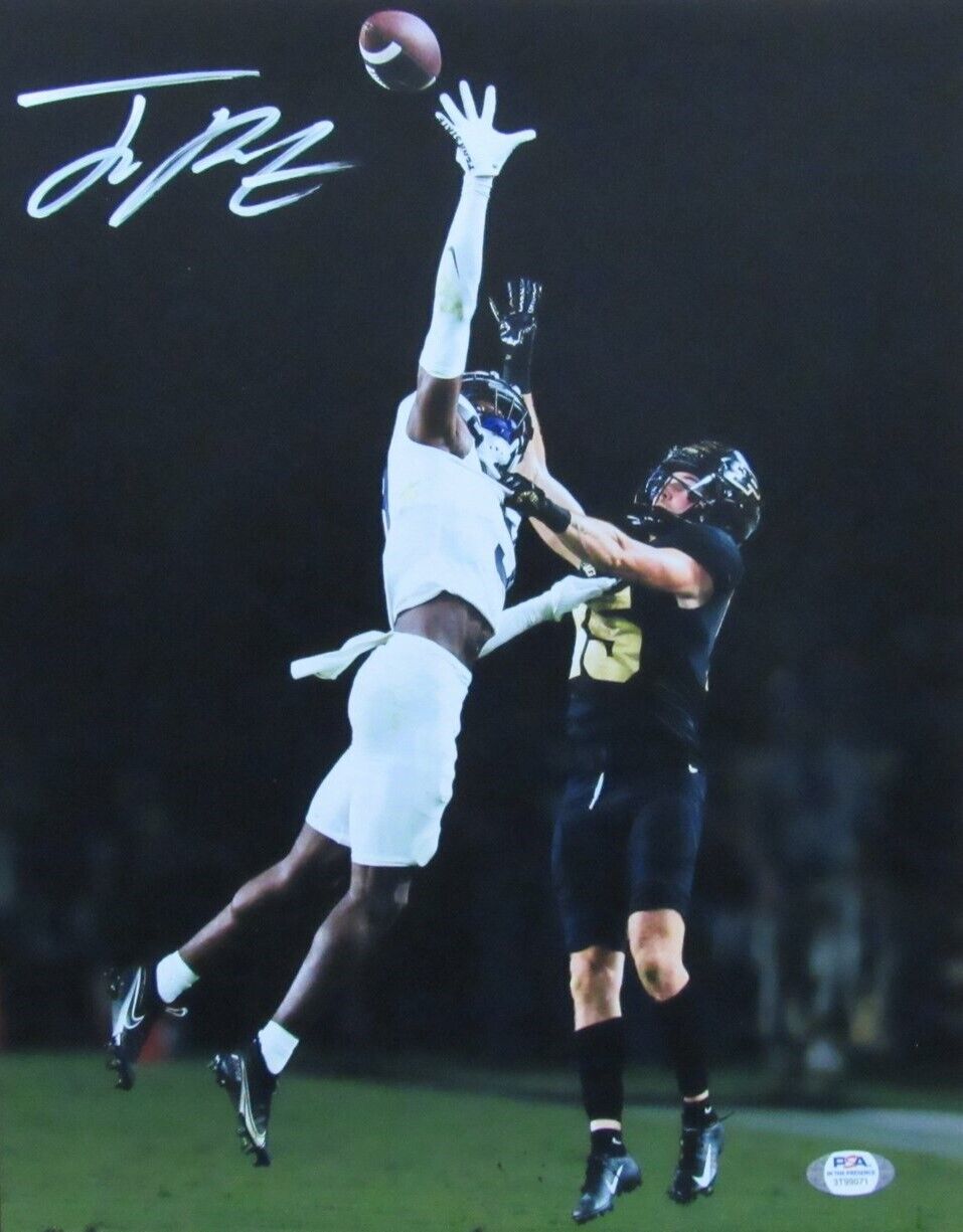 Joey Porter Jr. Autographed 11x14 Photo Penn State PSA/DNA 177726