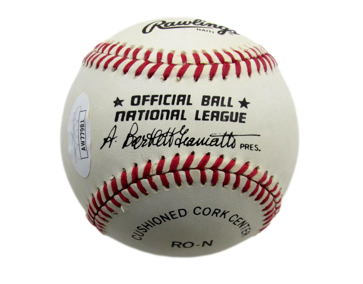 Enos Slaughter HOF Signed/Auto ONL Baseball St. Louis Cardinals JSA 191237