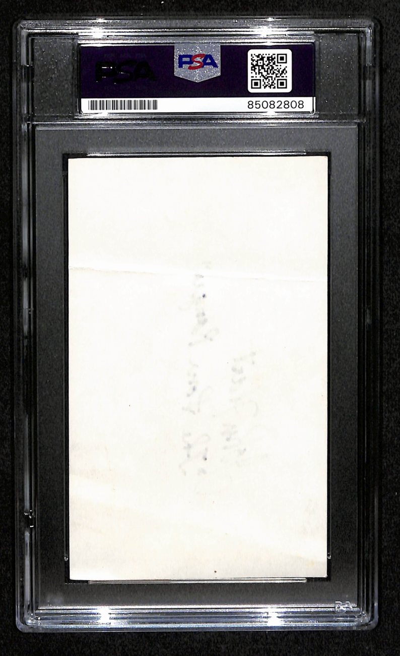 John Hart Signed/Inscribed 3x5 Index Card "The Lone Ranger" PSA/DNA 183950