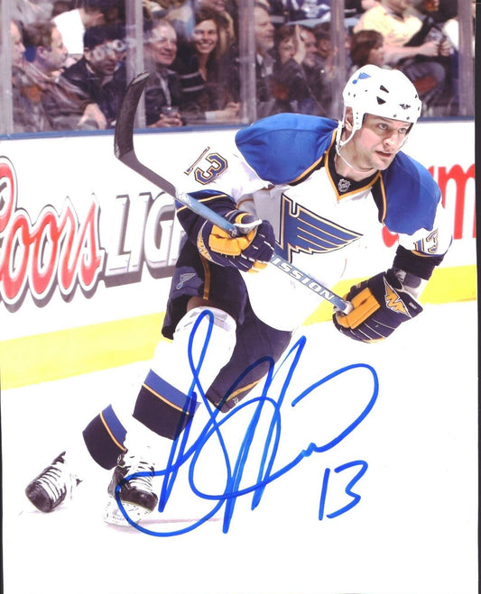 Dan Hinote St. Louis Blues Signed/Autographed 8x10 Photo 151936