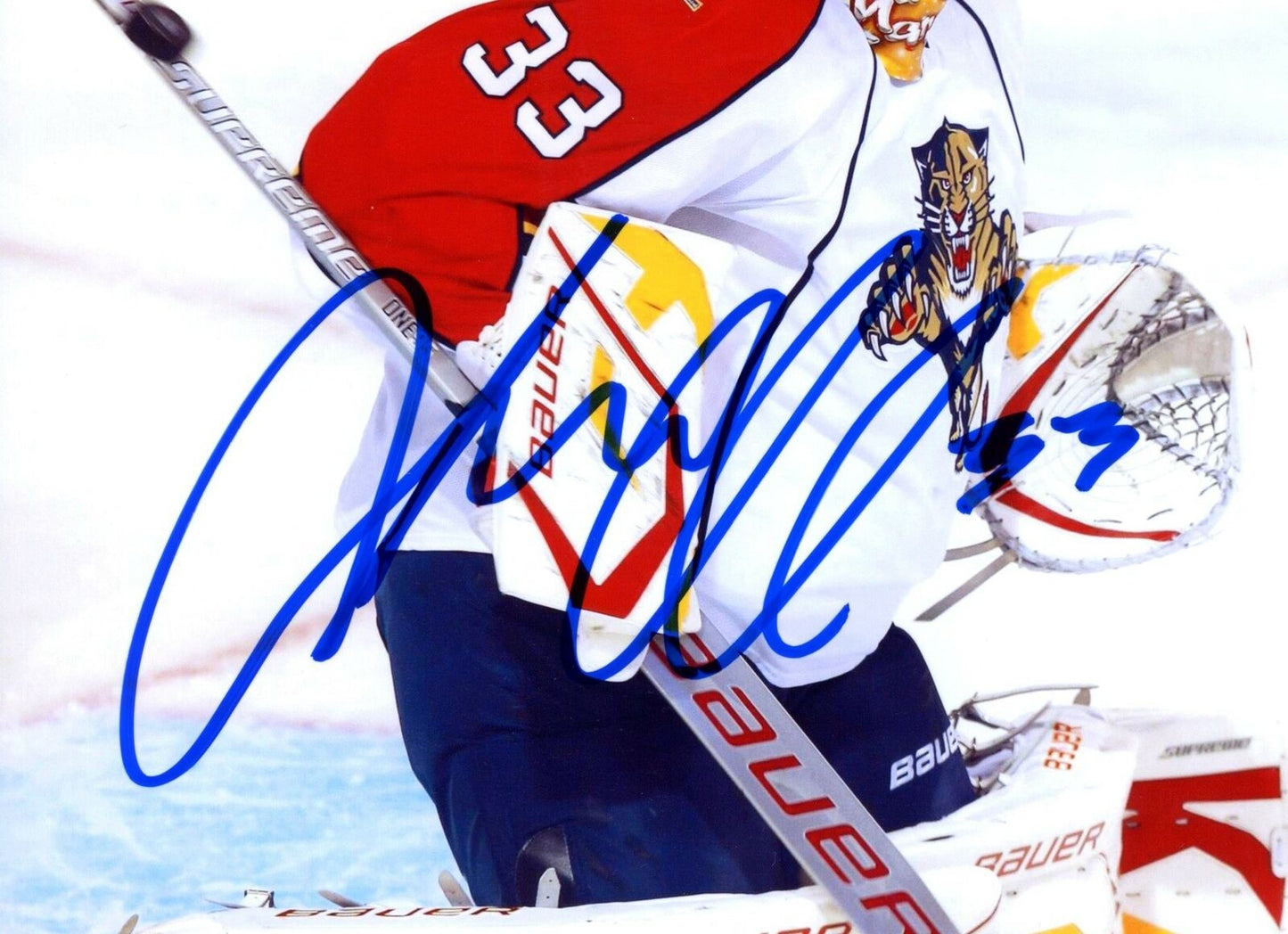 Jacob Markstrom Florida Panthers Signed/Autographed 8x10 Photo 153086
