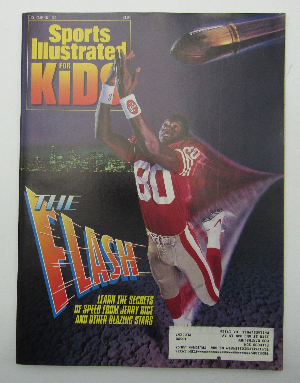 1992 SIK Magazine w/ Gehrig/Brown/Erving Uncut Sheet 159396