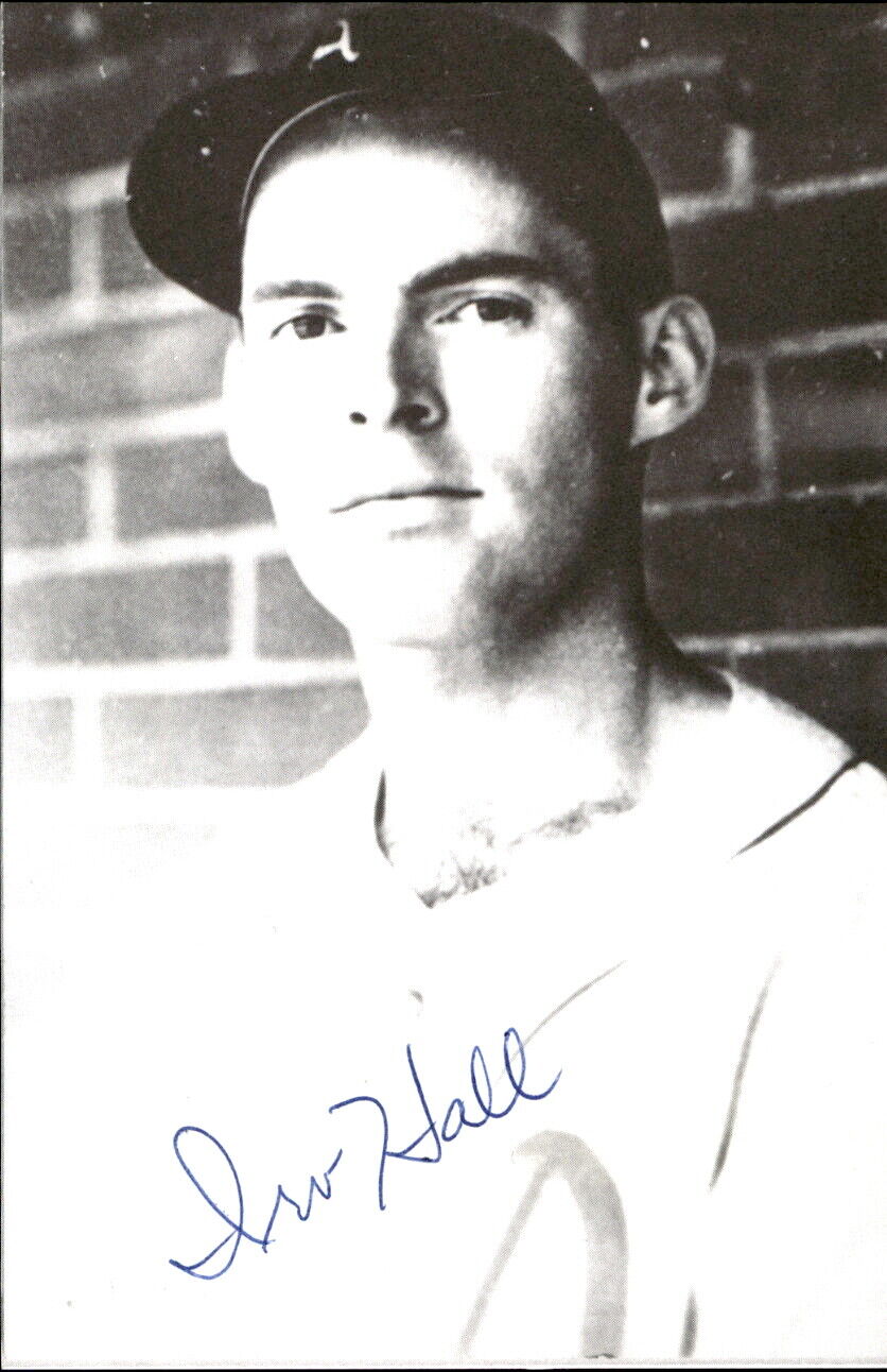 Irv Hall Athletics d. 2006 Signed/Autographed 3x5 Photo 178427