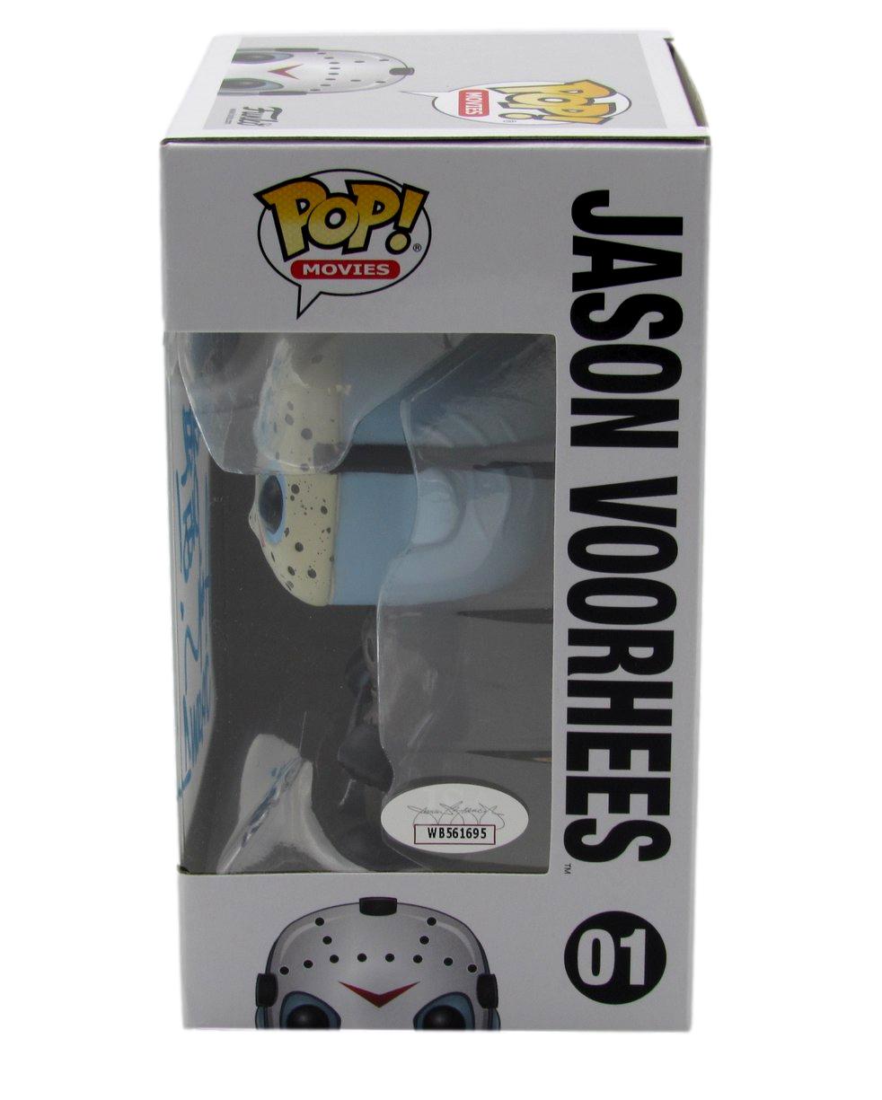 Ari Lehman Signed/Insc Funko Pop! #01 "Friday the 13th" Signed Blue JSA 190716