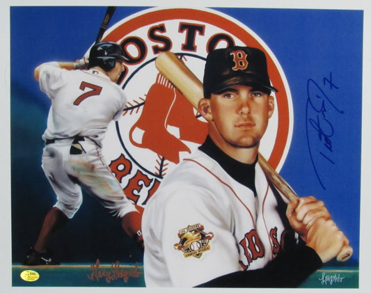 Trot Nixon Boston Red Sox Signed/Autographed 12x15 Photo SGC 192108