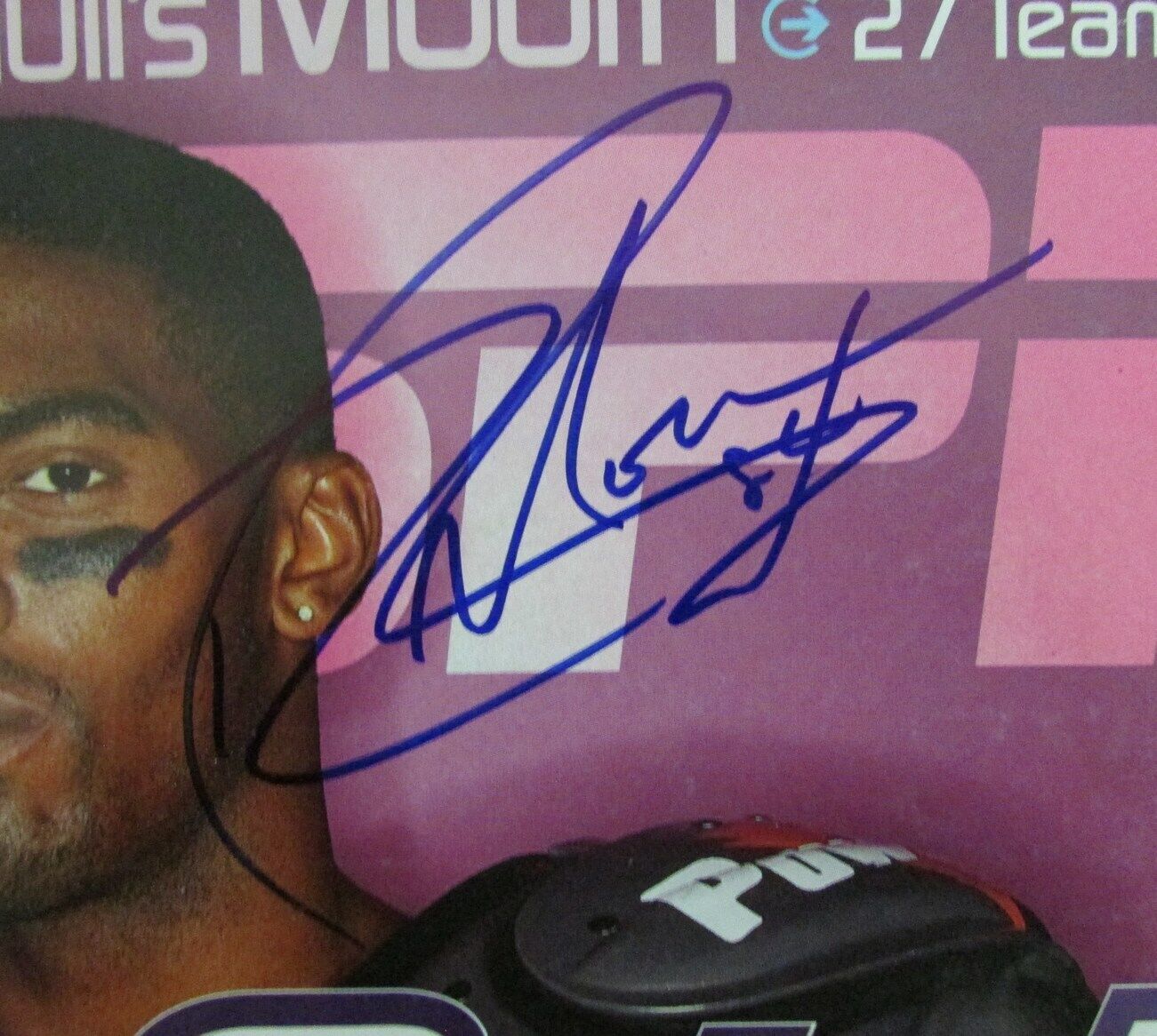 Randy Moss HOF Autographed 1998 ESPN Magazine Minnesota Vikings JSA