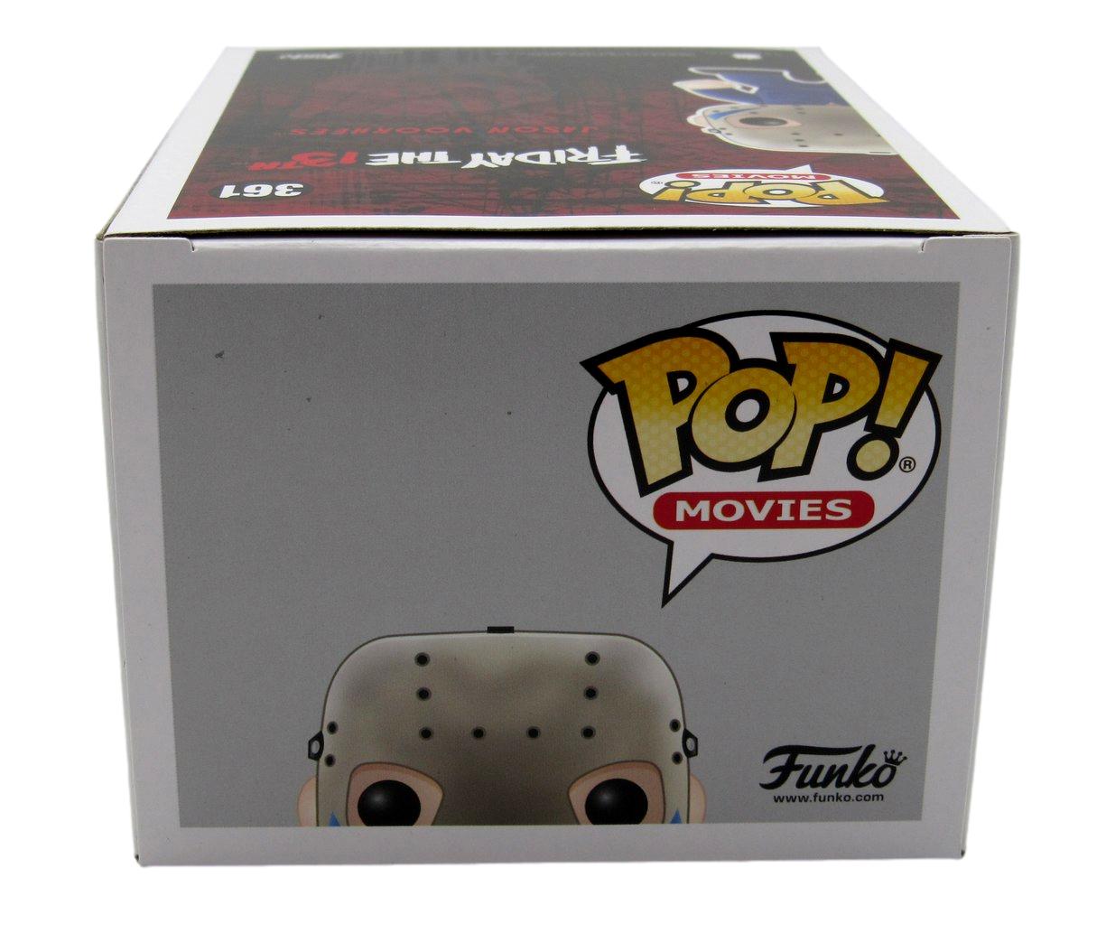 Ari Lehman Signed/Insc Funko Pop! #01 "Friday the 13th" Signed in Red JSA 190711