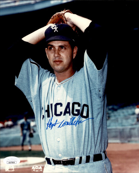 Hoyt Wilhelm HOF Signed/Autographed 8x10 Photo Chicago White Sox JSA 191089