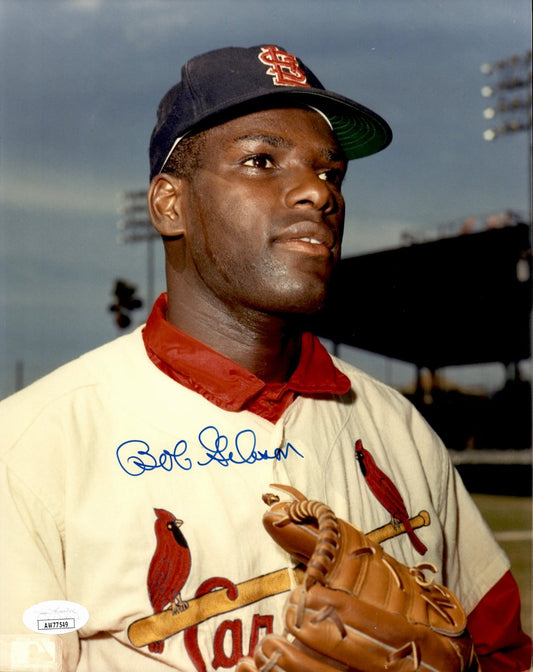 Bob Gibson HOF Signed/Autographed 8x10 Photo St. Louis Cardinals JSA 191442