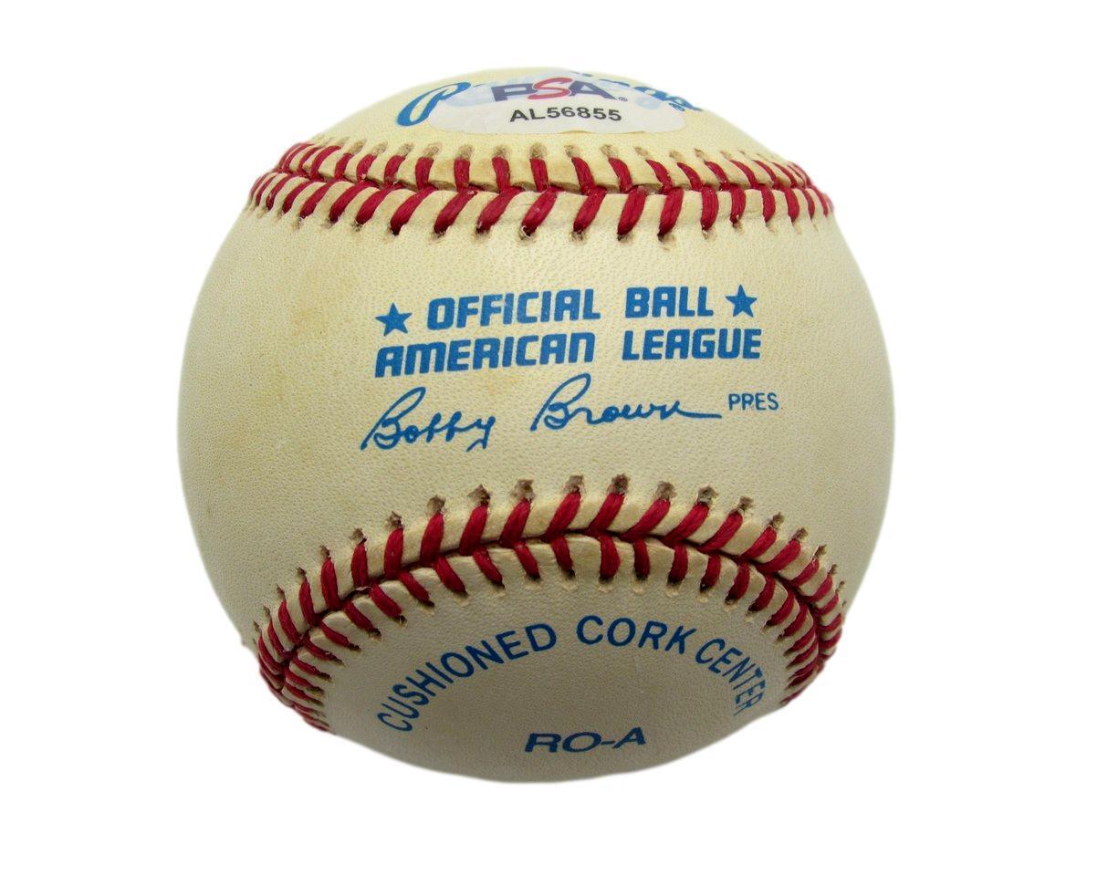 Frazier Robinson Signed OAL Baseball Negro League Baltimore Elite Giants PSA/DNA