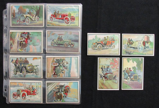 1953 Bowman Antique Automobiles Complete Set (48) Cadillac, Ford 189828
