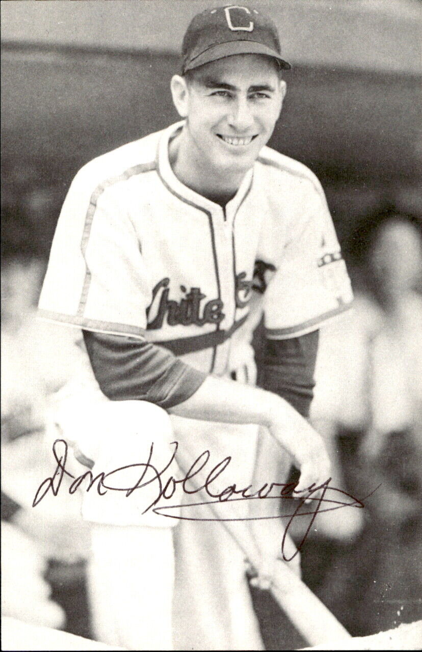 Don Kolloway Chicago White Sox d. 1994 Signed/Auto 3x5 Photo 178525