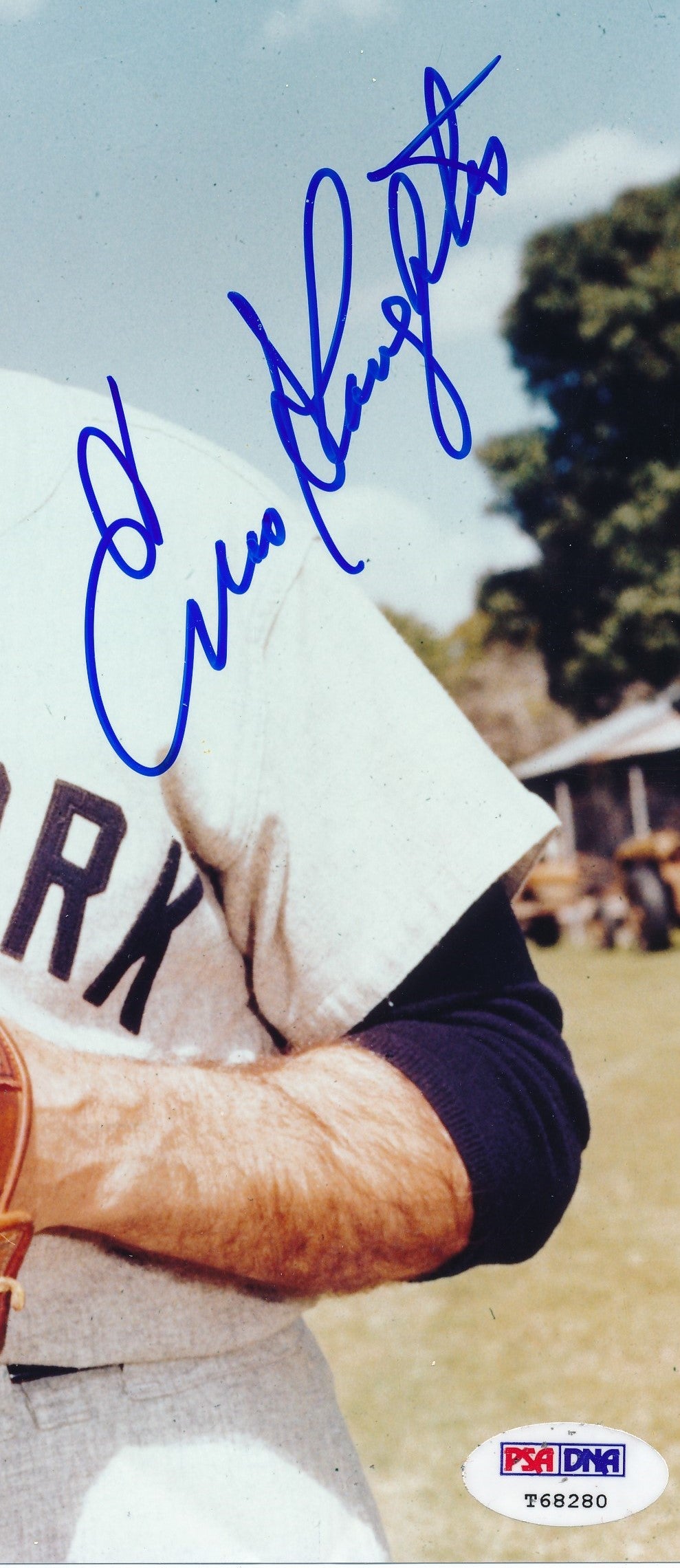 Enos Slaughter HOF Signed/Autographed 8x10 Photo New York Yankees PSA/DNA 191867