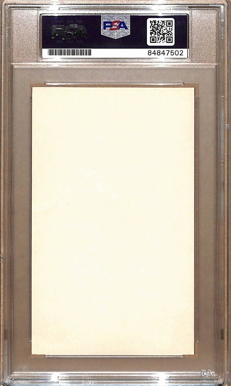 Alex Groza Autographed/Insc 3x5 Index Card Kentucky Wildcats PSA/DNA 178820