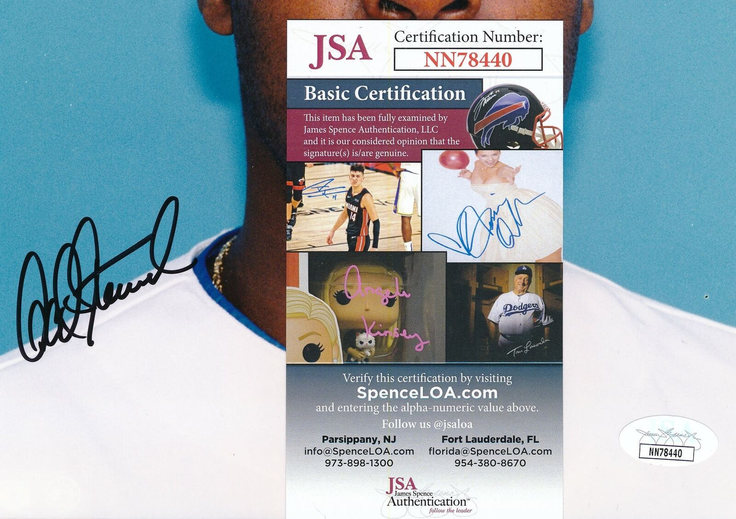 Dave Stewart Toronto Blue Jays Signed/Autographed 8x10 Photo JSA 159115