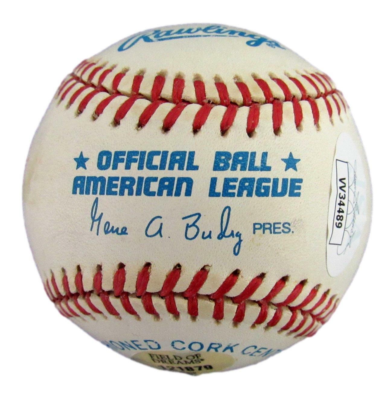 Bobby Doerr HOF Red Sox Signed/Autographed Rawlings OAL Baseball JSA 166288