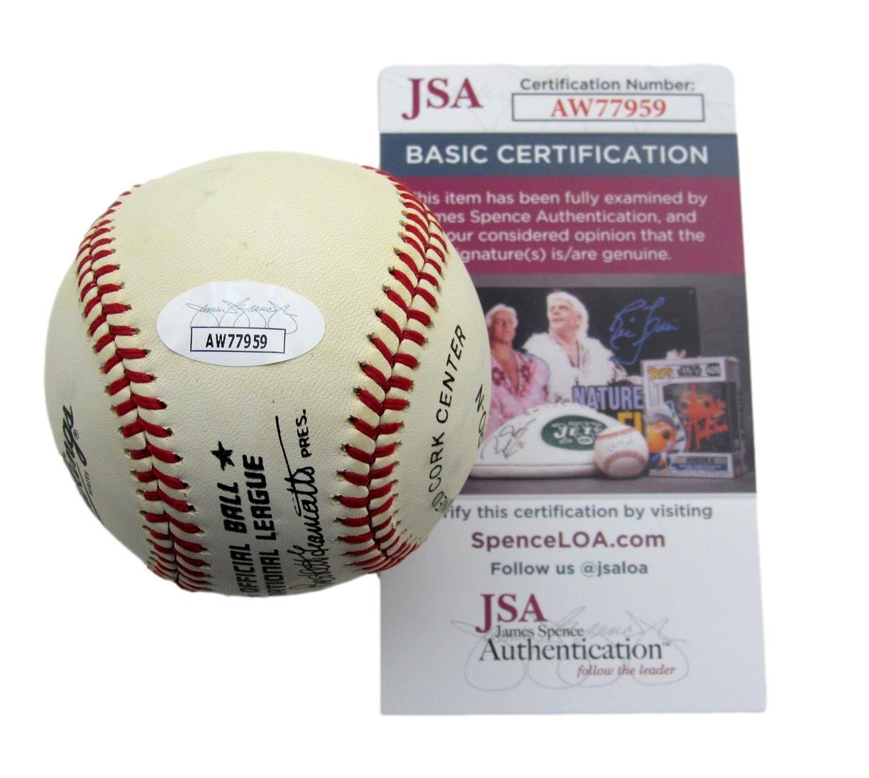 Robin Roberts HOF Signed/Auto ONL Baseball Philadelphia Phillies JSA 191258
